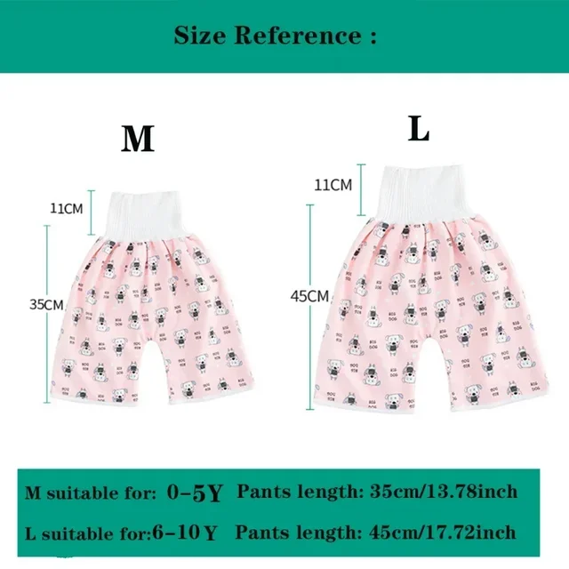 Jupe-culotte imperméable pour bébé garçon et fille, confortable, pour l'entraînement à la propreté – Image 4