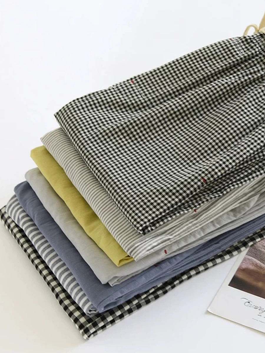 Men's Pajama Pants Spring and Autumn Thin Trousers Casual Summer Large Size Loose Home Pants Can Be Worn Outside