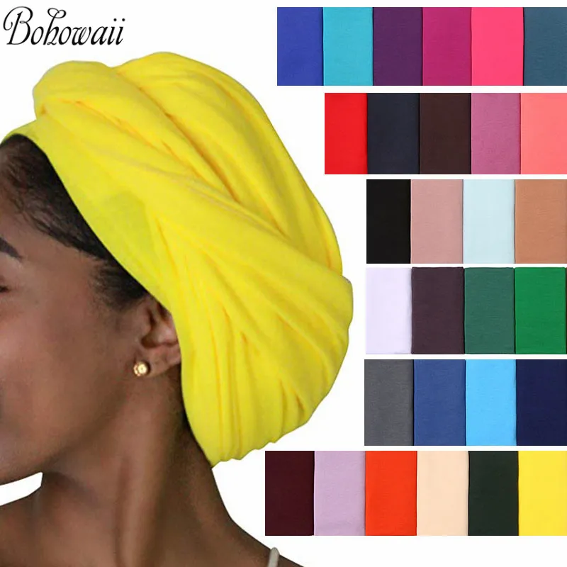 180CM coton Khimar musulman couvre-chef pour femmes longue Jersey extensible Hijab Femme Musulman écharpe respirant Turban africain