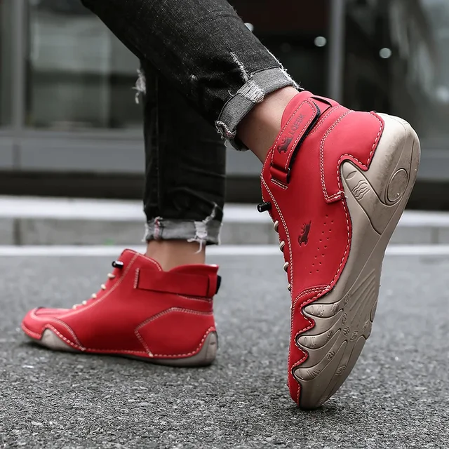Chaussures décontractées pour femmes, légères, respirantes, imperméables, Le Fu, multifonctions, marque de luxe, bottes hautes pour Couple, baskets – Image 3
