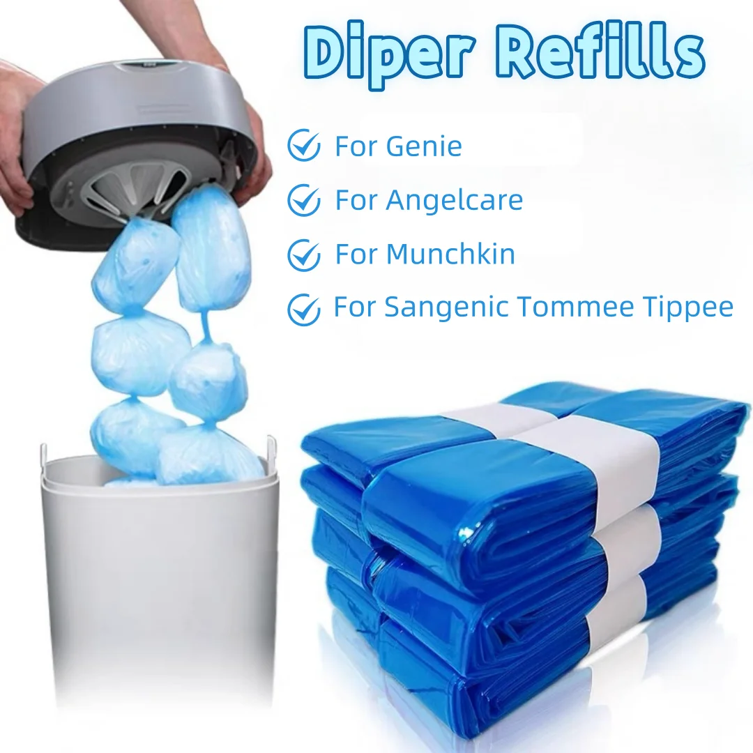 Recharges de seaux à couches pour Sangenic Tommee Tippee pour génie pour Angelcare pour Munchkin