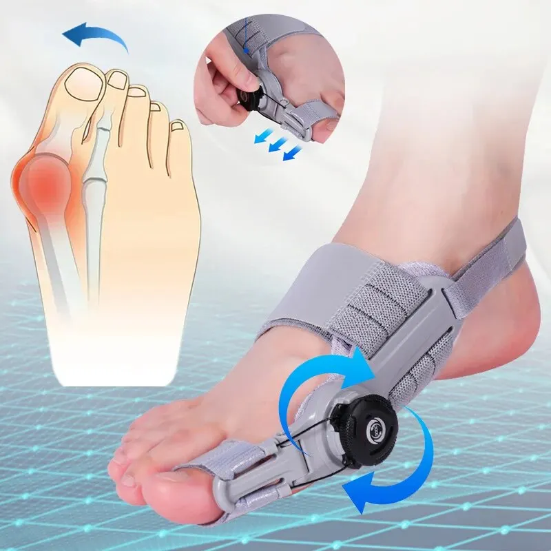Bretelles rotatives pour hallux valgus, séparateur de pieds, lisseur réglable, pédicure, unisexe