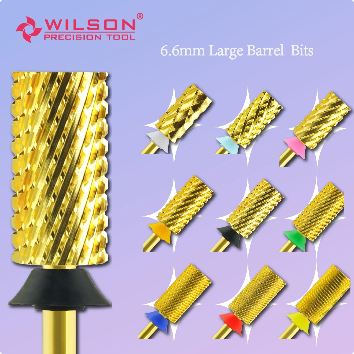 WILSON-Forets à ongles larges, accessoires pour les ongles Hope