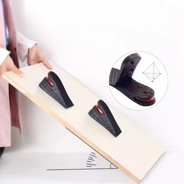 Semelle intérieure surélevée d'été pour hommes et femmes, une paire, coussin d'air intérieur Invisible surélevé, demi-coussin pour COSPLAY – Image 4