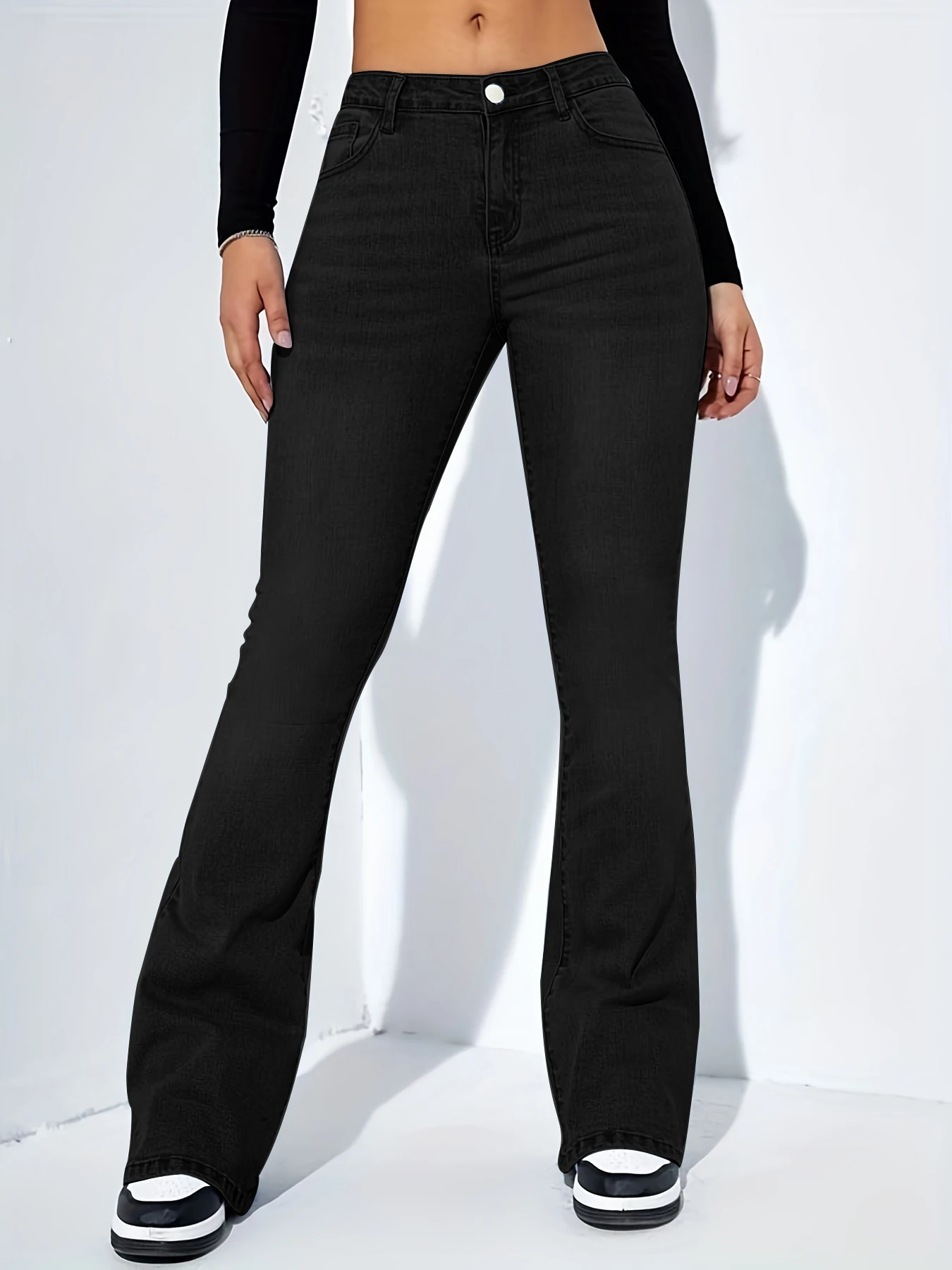 Jean Micro-La pour Femme, Haute Tenue Audistretch, Confortable et Assressenti, Nouvelle Collection