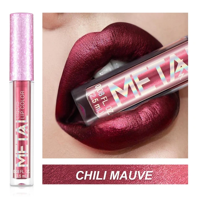 Rouge à Lèvres Liquide Étanche, Longue Durée 24 h, Antiadhésif, Tasse, Paillettes Scintillantes, Jules Gloss, Femme, Teinte Maquillage, Cosmétiques, 256 – Image 4