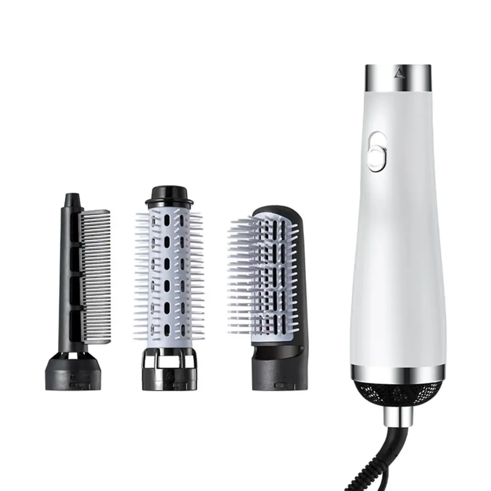Ensemble de brosses pour sèche-cheveux à Air chaud, pour sécher et coiffer les cheveux en une étape, ionique négatif, baril en céramique, détachable
