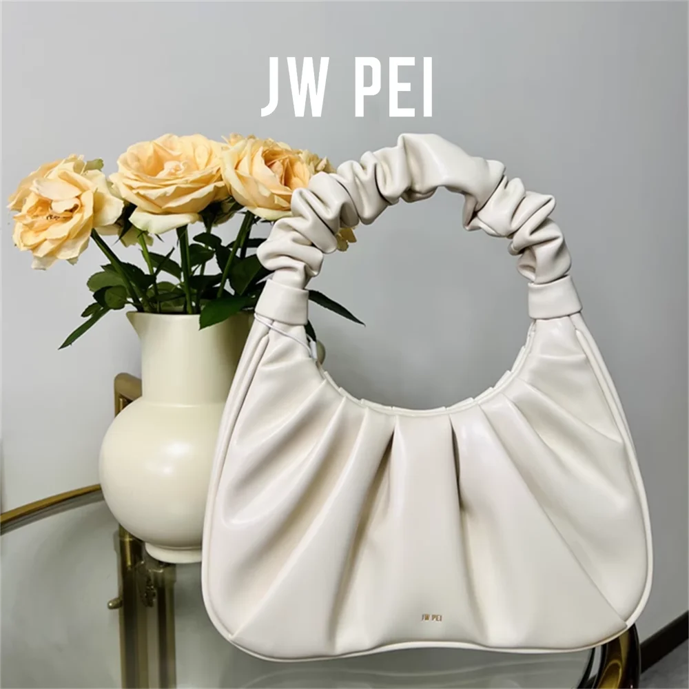 JW PEI – sac sous les bras plissé inspiré des célébrités, sac à bandoulière pliable tendance pour femmes, usage quotidien, 2024