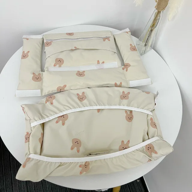 Coussin de chaise de salle à manger pour bébé, coussin intégré antidérapant Portable quatre saisons pour sortir, accessoires de chaise de salle à manger pour bébé – Image 6