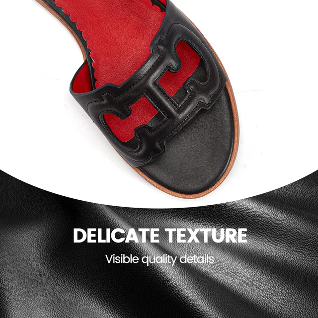 CHCH chaussons pour femmes 2024 Simple noir plat plat chaussures pour femmes maison pantoufles d'intérieur – Image 6