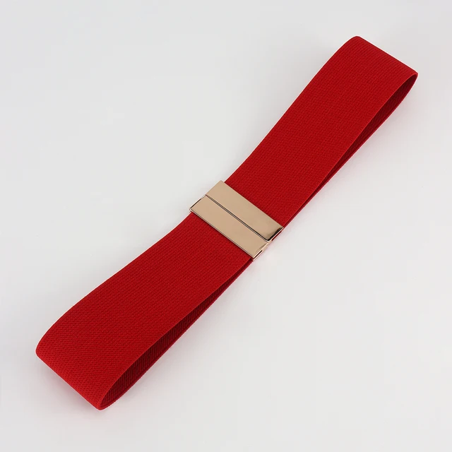 Ceintures de haute qualité pour femmes, taille noire, bande élastique pour dames, boucle ronde, décoration manteau, pull, robe à la mode, blanc riz – Image 5