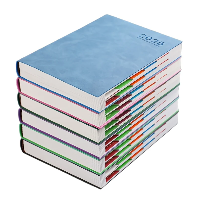 2025 Calendar Plan, Daily Calendar Notes, Self Discipline Cards, Notebook, School Gifts, Work and Study