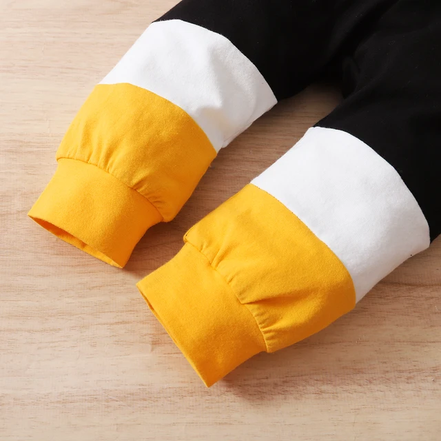 Costume pour nouveau-né garçon de 0 à 2 ans, 2 pièces, vêtements imprimés, T-shirt à manches longues + pantalon Long, ensemble de Sport décontracté, tenue d'automne – Image 3