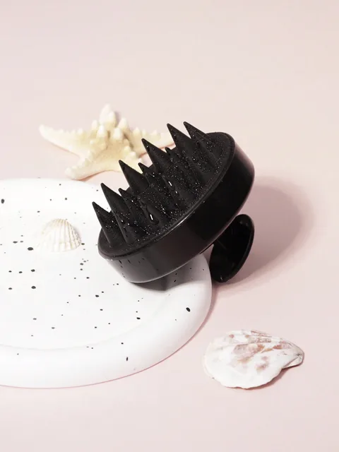 Pinceau à shampoing à double usage pour hommes et femmes, brosse exfoliante pour la douche, sec et humide, valide – Image 2