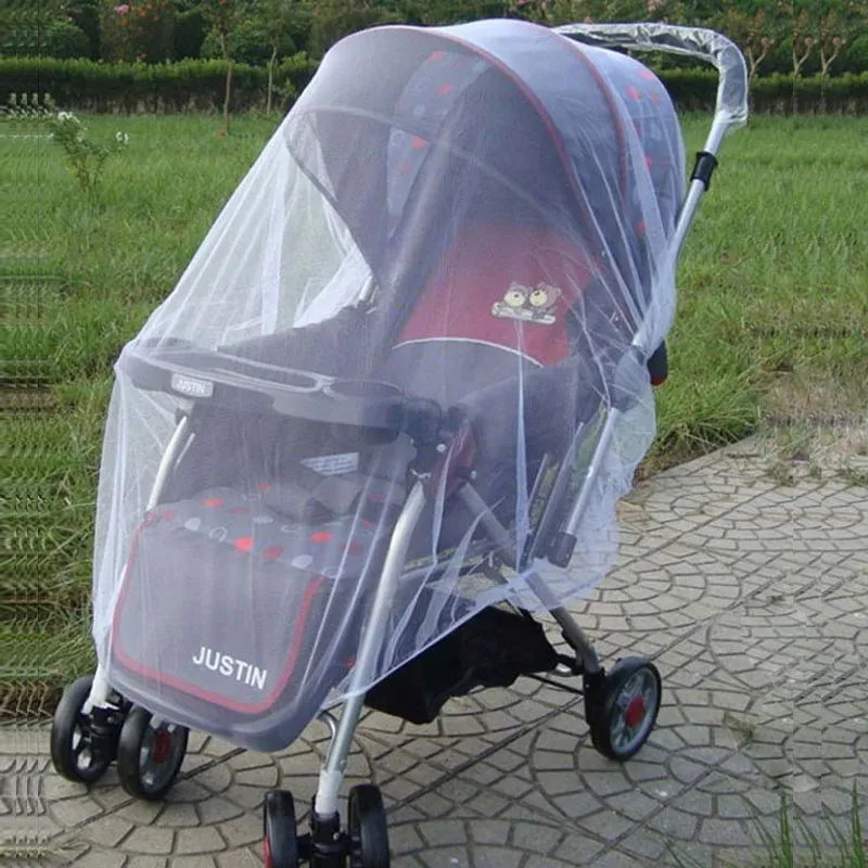 Moustiquaire pour poussette de bébé, filet de Protection contre les insectes, maille de Protection sûre pour nourrissons, couverture en maille, accessoires de poussette pour bébé
