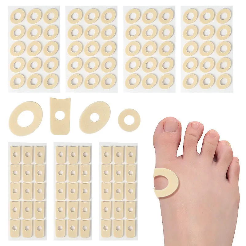 Plâtres à maïs, coussins pour callosités des pieds, Protection des orteils, Anti-usure, Patch pour les pieds, soulagement de la douleur, 15 pièces/ensemble