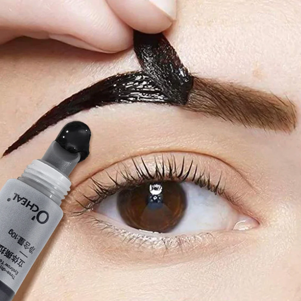 Kit de embaupour cils semi-continu, gel rapide, embaupour sourcils, crème de maquillage, 15 minutes