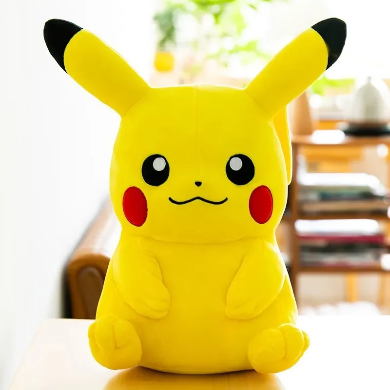 Jouets en peluche Pikachu pour enfants, Kawaii Raichu, Jenny Turtle, Anime Butter, Anniversaire, Cadeau de Noël, 20cm