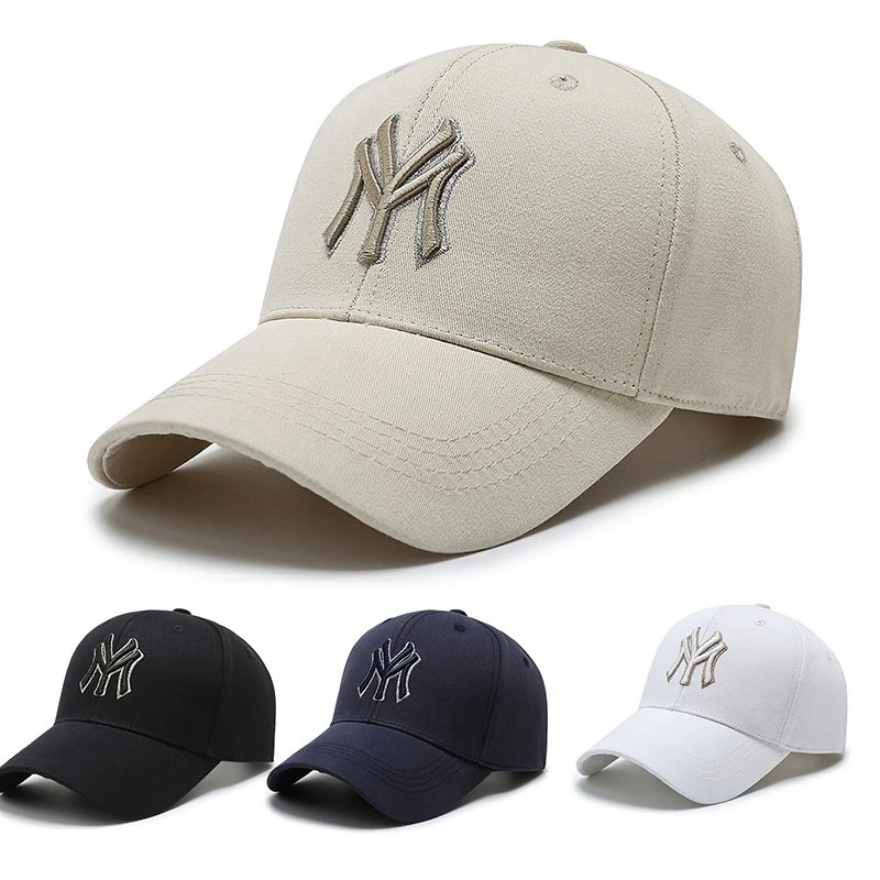 Casquette de Baseball brodée pour hommes, Version coréenne, tendance et à la mode, réglable, décontractée, polyvalente, pare-soleil, casquette en bec de canard