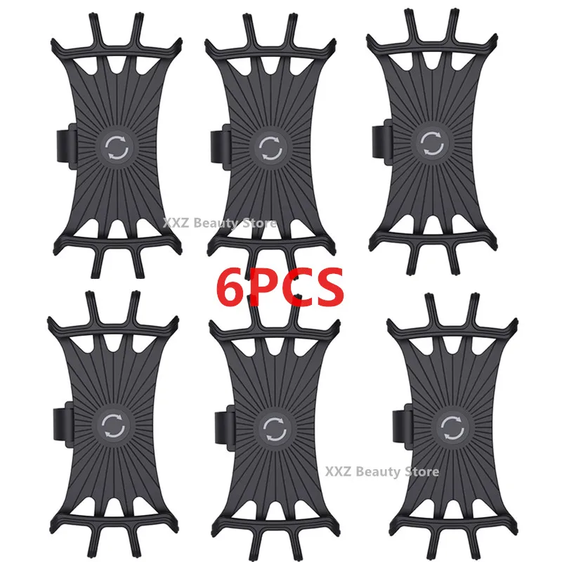 Support de téléphone universel pour poussette de bébé, accessoires de téléphone portable, chariot rotatif à 360 degrés, noir, T1, 1 pièce, 2 pièces, 4 pièces, 6 pièces