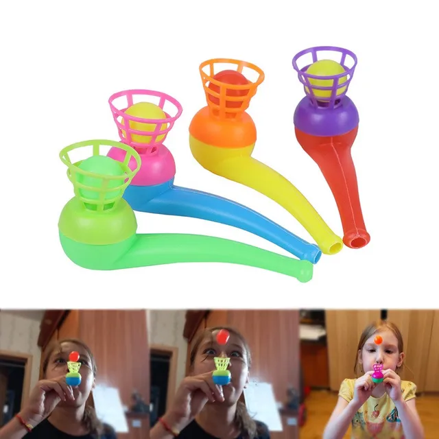 Pipe à souffler en plastique Ikpeuvpour enfants, jouets soufflants, jeux de sport, cadeau pour filles, document aléatoire, ensemble de 10 pièces – Image 3