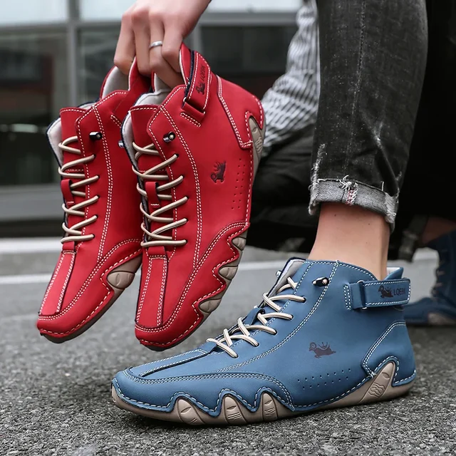 Chaussures décontractées pour femmes, légères, respirantes, imperméables, Le Fu, multifonctions, marque de luxe, bottes hautes pour Couple, baskets – Image 4