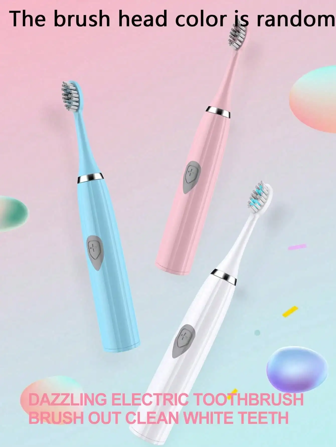 Brosse à dents électrique pour adultes, poils DuPont souples, batterie Portable, résistance IPX6, étanche, intelligente, efficace, soins buccaux