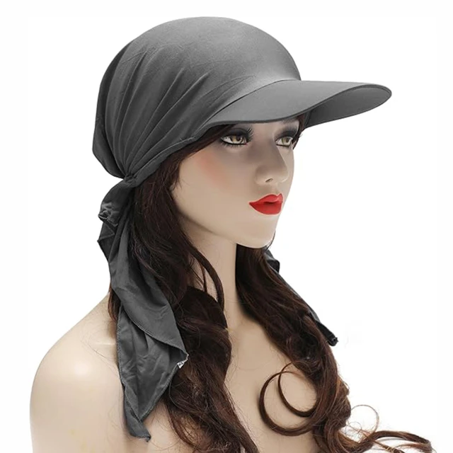 2024 été casquettes d'extérieur pour femmes foulard musulman Turban chapeaux décontracté respirant foulards casquettes vêtements islamiques Turban casquette – Image 6
