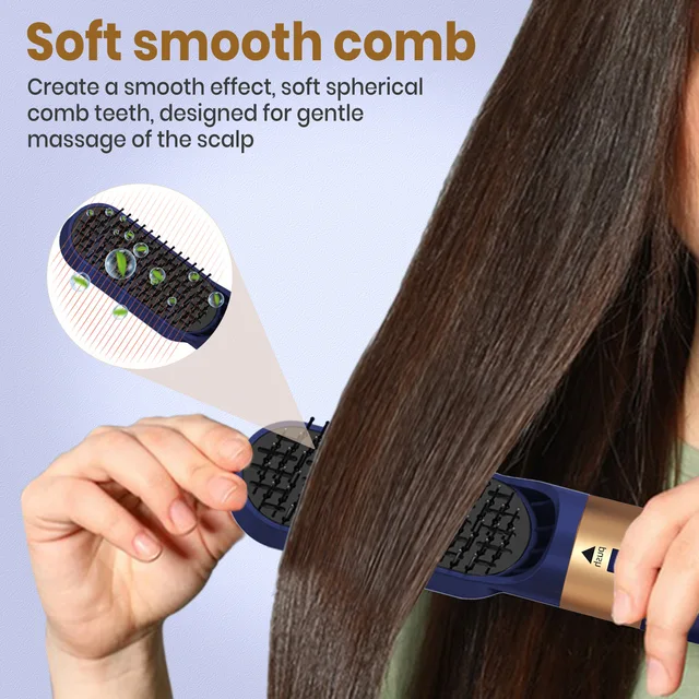 Sèche-cheveux Multi 5 en 1, fer à friser, lisseur avec brosse à cheveux, sèche-cheveux pour sèche-cheveux – Image 6
