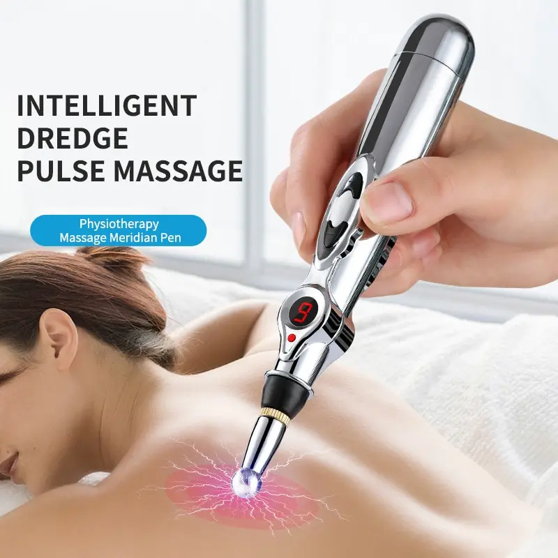 Stylo d'acupuncture électronique, stylo de point d'acupuncture, stylo méridien d'énergie, stylo de massage