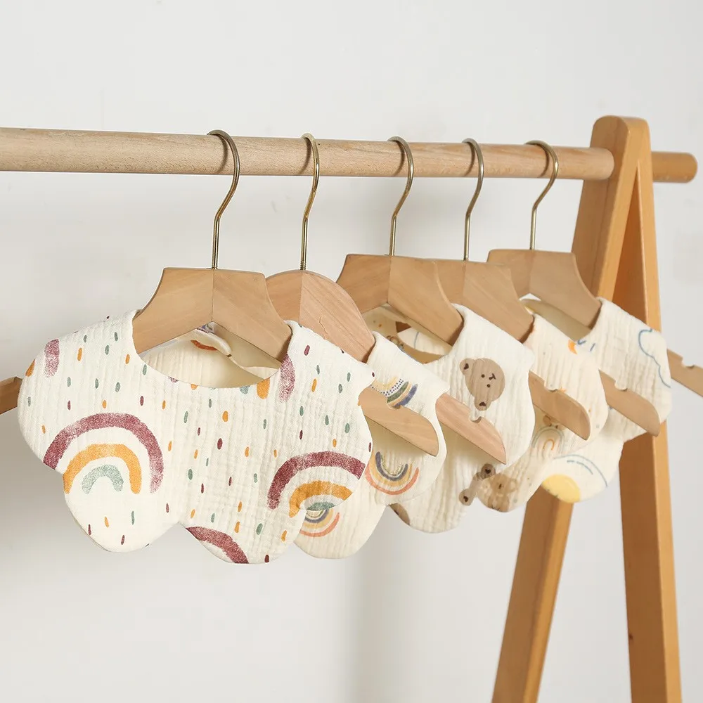 Bavoirs pour nouveau-né, serviette de salive, bandana d'alimentation pour tout-petits, accessoires pour bébé, livraison directe