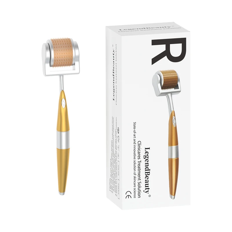 Outil de soins de la peau à micro-aiguilles en titane Derma Roller 192