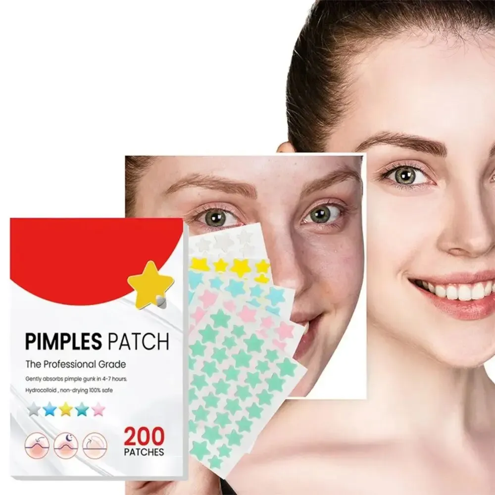 Patch réparateur d'acné pour le visage, soins de la peau, estompe les imperfections, marques de boutons, fermé