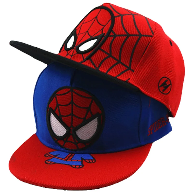 Casquette de Baseball Spiderman Disney pour garçons et filles, chapeaux de printemps et d'automne pour bébés, casquettes de soleil réglables pour enfants, chapeau d'extérieur pour enfants