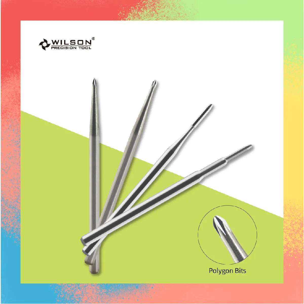 WILSON Polygon Bits-accessoires pour ongles/outils/manucure/forets