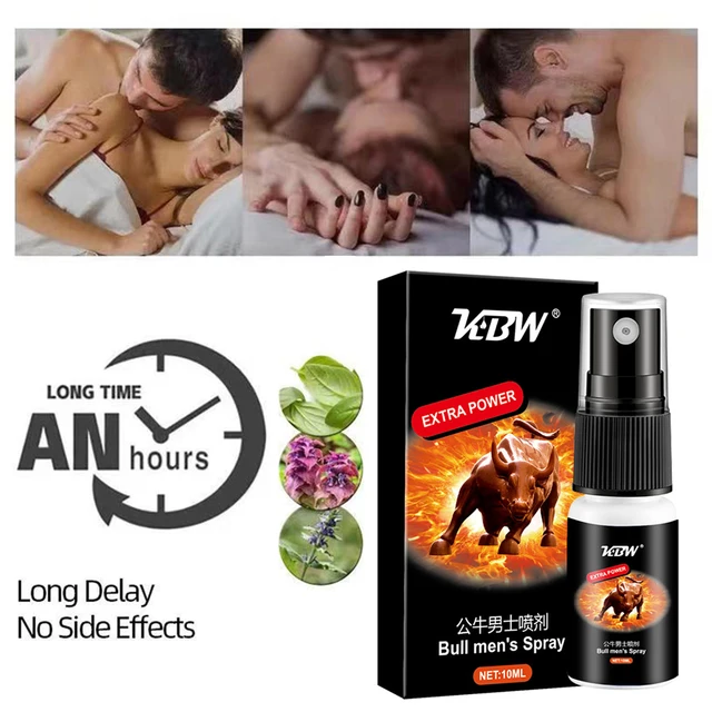 Pénis masculin 60 Minutes longue durée pour hommes pénis SexSpray retard d'éjaculation Spray Dick érection Climax produit sexuel huile lubrifiante – Image 2