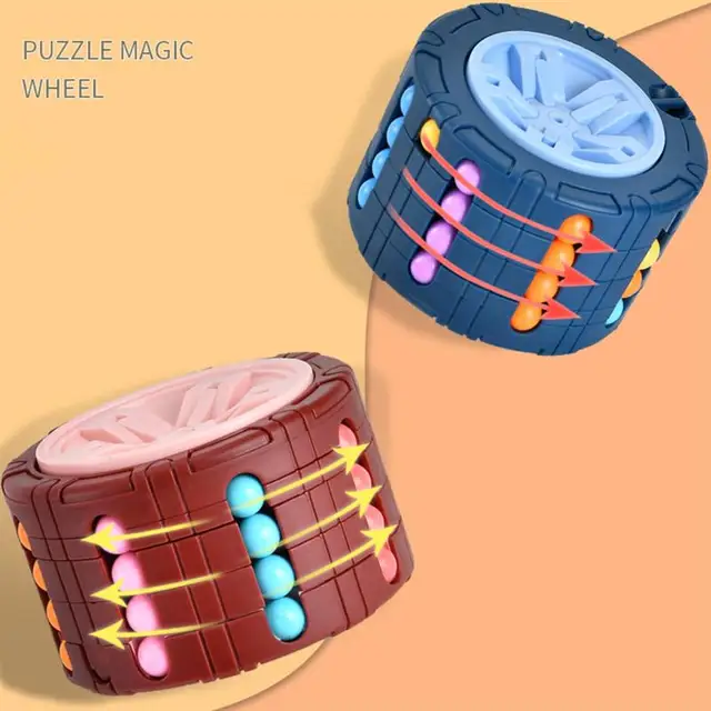 Cube 3D à Intervalles Magiques pour Enfant, pouvez-vous roscope, Glissière Rotative, Puzzle, Jeux de Charleroi, Souligné, Cadeau pour Nourrisson, Montessori – Image 5