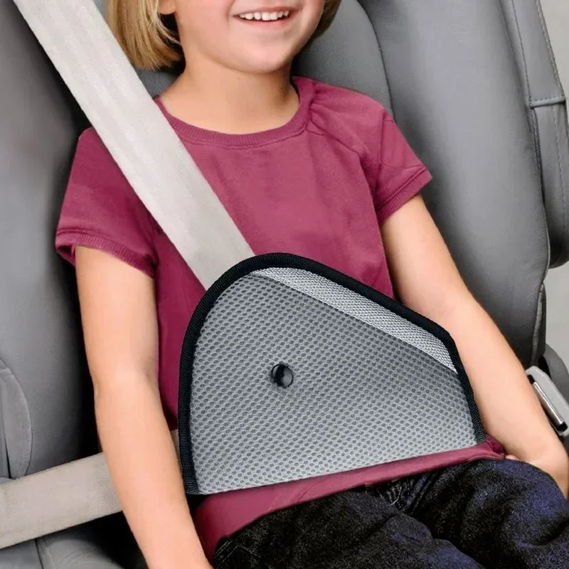 Ajusteur de ceinture de sécurité pour voiture pour enfants, Triangle de sécurité pour bébé, dispositif robuste, positionnement de Protection, chariots, accessoires intimes, nouveau