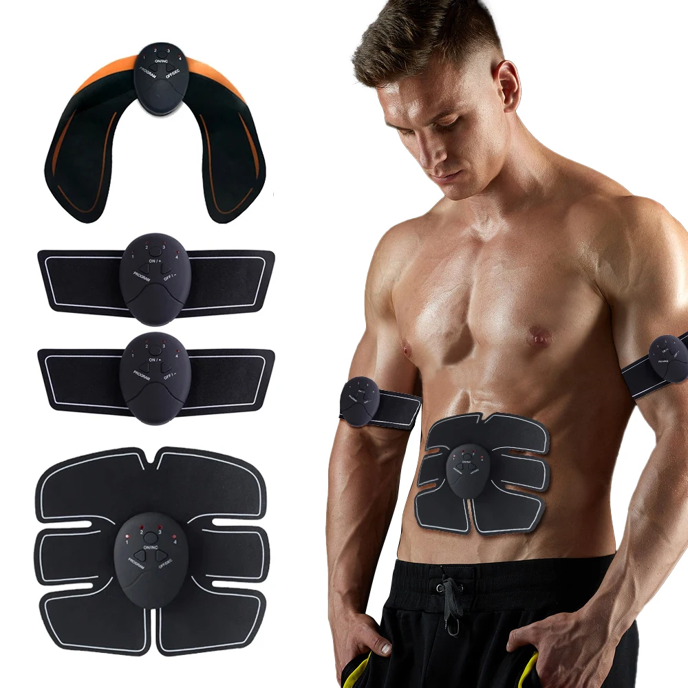 Entraîneur de muscles abdominaux sans fil EMS ABS, entraîneur de hanches, Massage Abdominal ABS, Patch de mise en forme, stimulateur musculaire unisexe
