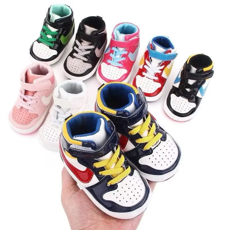 Bébé SNEAKER classique baskets nouveau-né imprimer sport bébé garçons filles premiers marcheurs chaussures infantile enfant en bas âge anti-dérapant bébé chaussures