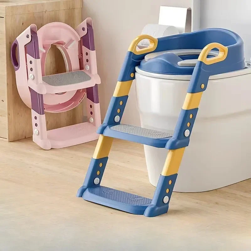Nouveau tabouret de pied pliable pour enfants, toilettes multifonctions pour garçons et filles, formation aux toilettes pour bébés, échelle de pot pour enfants