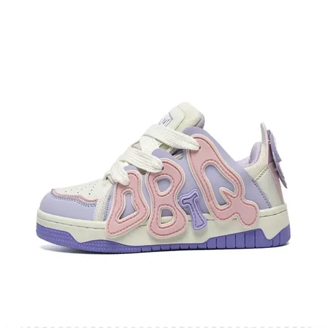 Chaussures Alphabet femme chaussures de tableau blanc étudiant chaussures blanches décontractées polyvalentes populaires pour femmes – Image 5