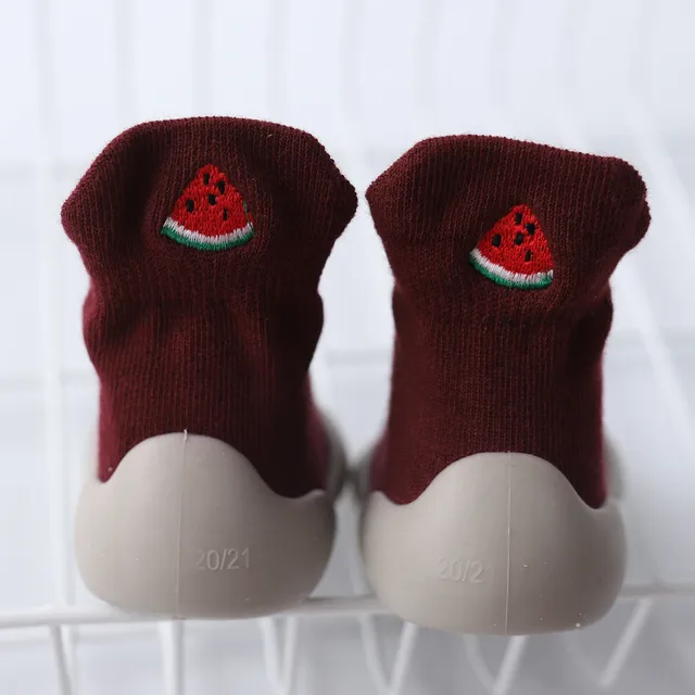 Chaussures Brodées à Semelle Souple pour Bébé, Chaussettes Respirantes pour Marche et Éducation Précoce – Image 3