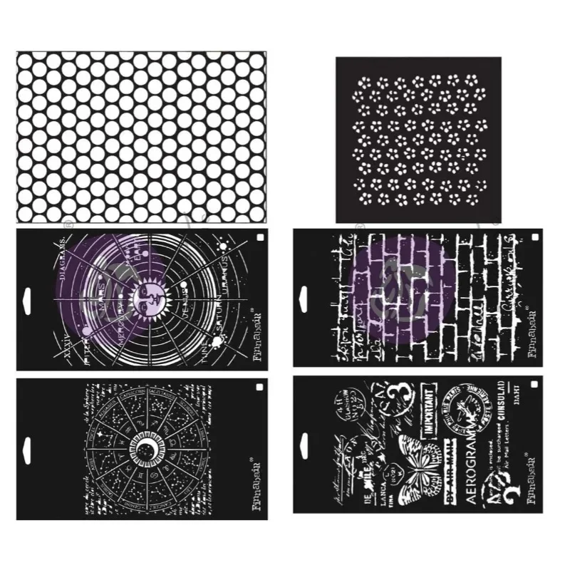 PenguinsSilicone Stamps Swirling Stars Pattern Woods Butterfly Metal Cutting Dies Scrapbooking Stencil Photo Album Card DIY