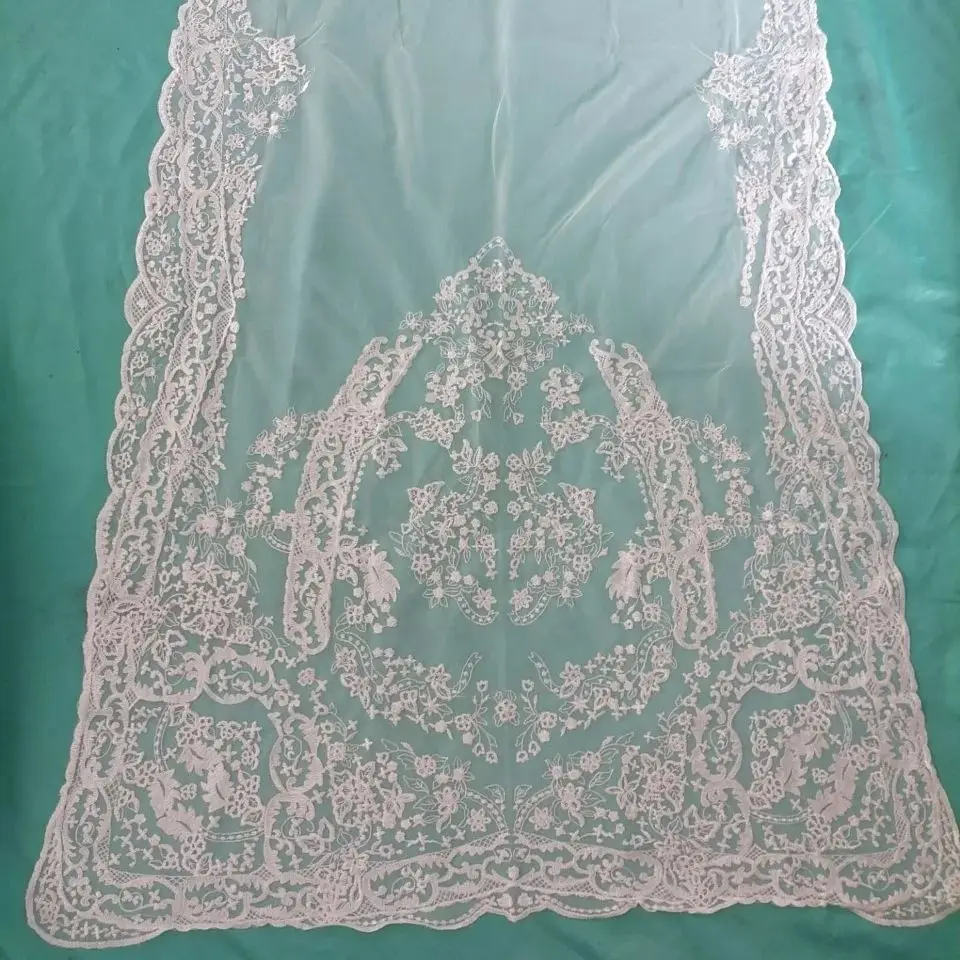 Manille en dentelle de Style espagnol de grande taille mantelas couverture en dentelle fallera