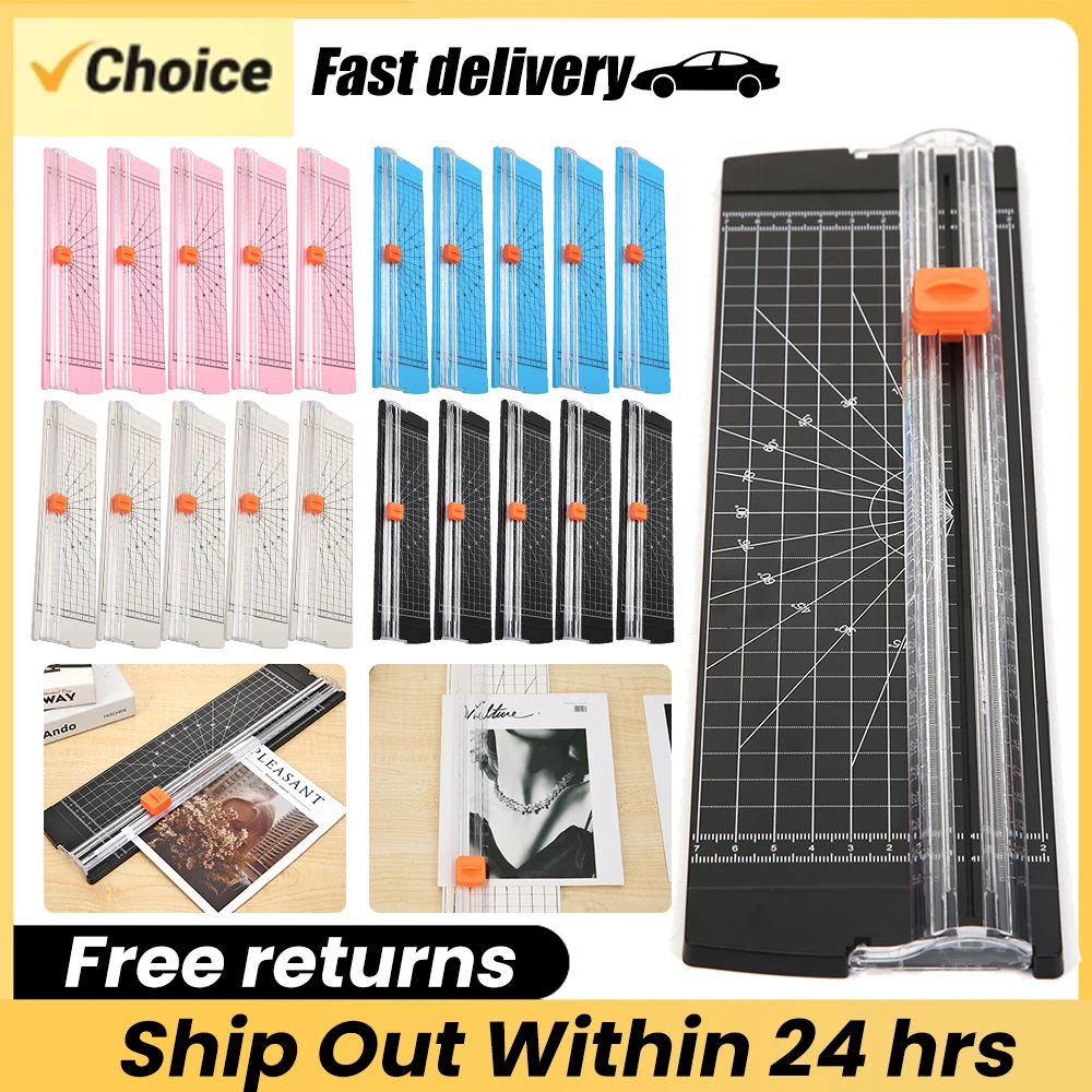 A4/A5 Paper Cutter Mini Trimmer Paper Cutting Machine for Card Photo Laminated Paper Scrapbook Home Office Art Crafts Tools