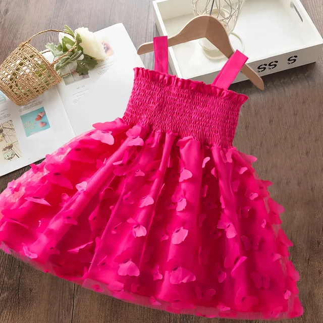 Robe de princesse pour petite fille de 1 à 6 ans, vêtements à fleurs, à la mode, pour enfants, nouvelle collection été 2024, 03 – Image 2