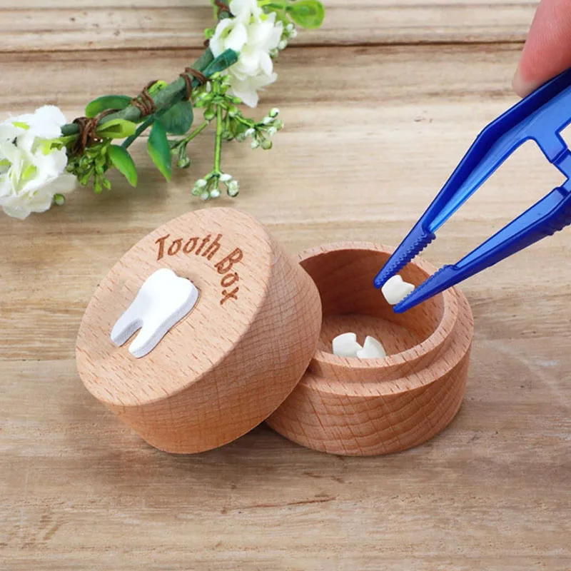 Boîte de collecte de dents de lait pour enfants, étui de support de dents de bébé, journal Keepplex, stockage de dents de lait, boîte de renforcement