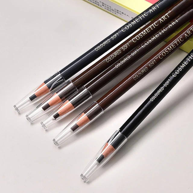 Crayon à sourcils à ligne de traction, ne affûte pas besoin de crayon à sourcils, rendu des couleurs naturel, résistant à la sueur et aux taches – Image 2