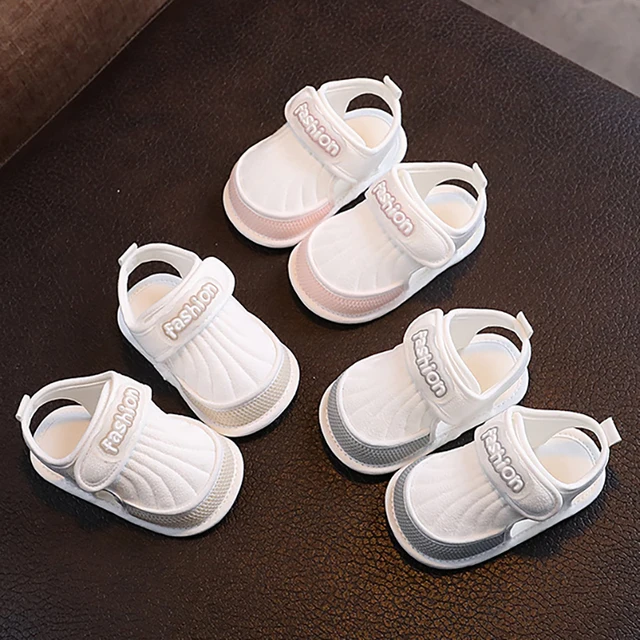 Chaussures d'été coordonnantes pour bébés filles et garçons, pantoufles de sport décontractées, sandales respirantes pour enfants, A1223 – Image 2